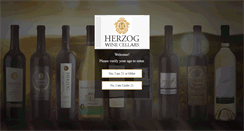 Desktop Screenshot of herzogwine.com
