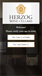 Mobile Screenshot of herzogwine.com